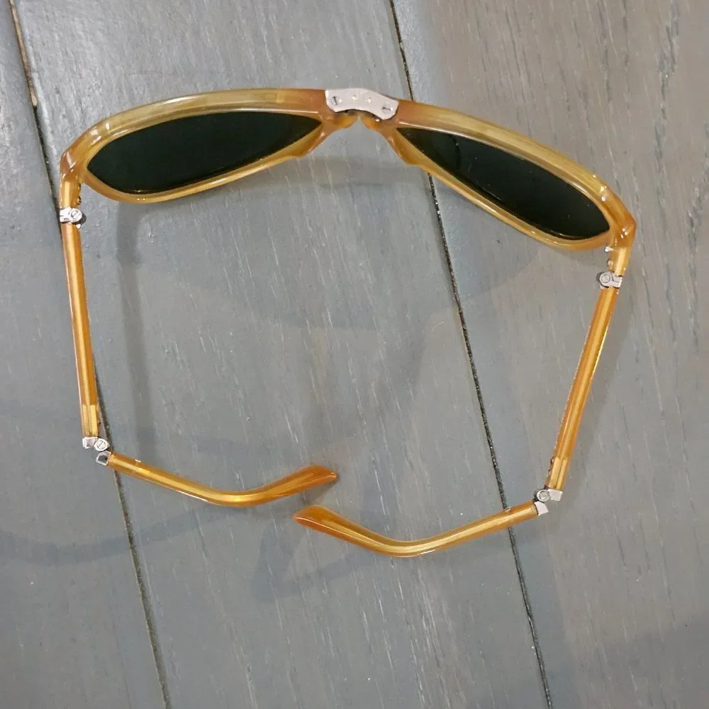 Dolce & Gabbana Yellow Acetate Black Lens Aviator Sunglasses DG4196